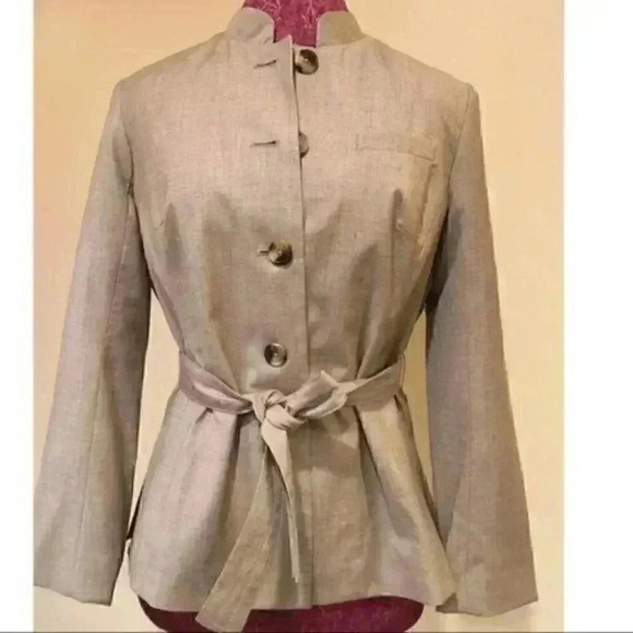Isaac Mizrahi for Target Blazer 10 Long Wool Blend